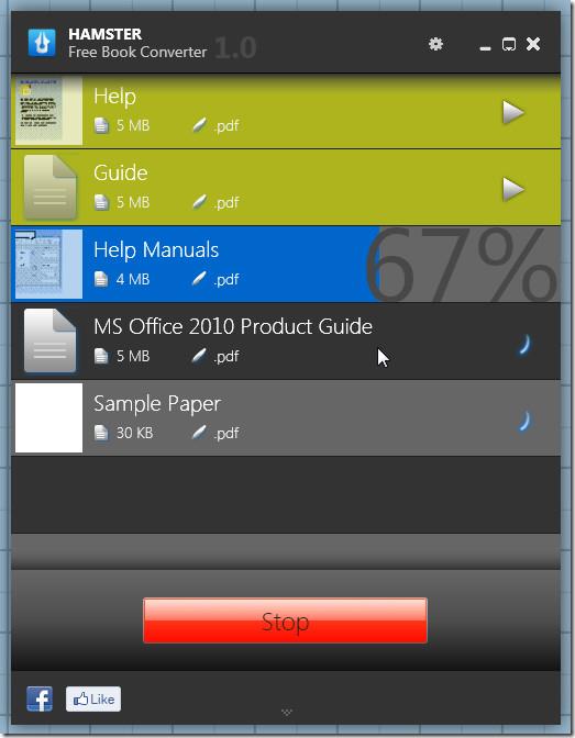 Convierte archivos de libros electrónicos a cualquier dispositivo con Hamster Free eBook Converter Convierte archivos de libros electrónicos a cualquier dispositivo con Hamster Free eBook Converter