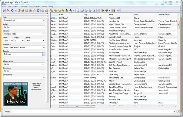 Mp3tag ile Kolay MP3 Ses Etiketi Yönetimi