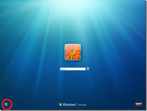 Desativar o botão de facilidade de acesso na tela de logon do Windows 7