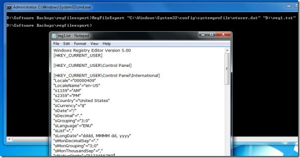 RegFileExport peut exporter des clés et des valeurs à partir d'un fichier de registre corrompu