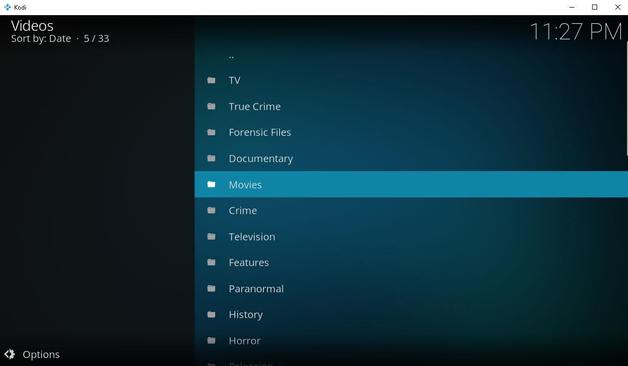 FilmRise: complemento de YouTube para Kodi para ver películas independientes en Kodi