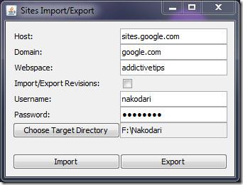 Google Sites Yedekleme: İçe/Dışa Aktarma