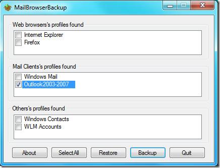 Резервное копирование Microsoft Office Outlook 2010
