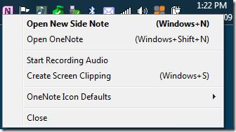 ลบ OneNote 2010 Screen Clipper ออกจากการเริ่มต้น