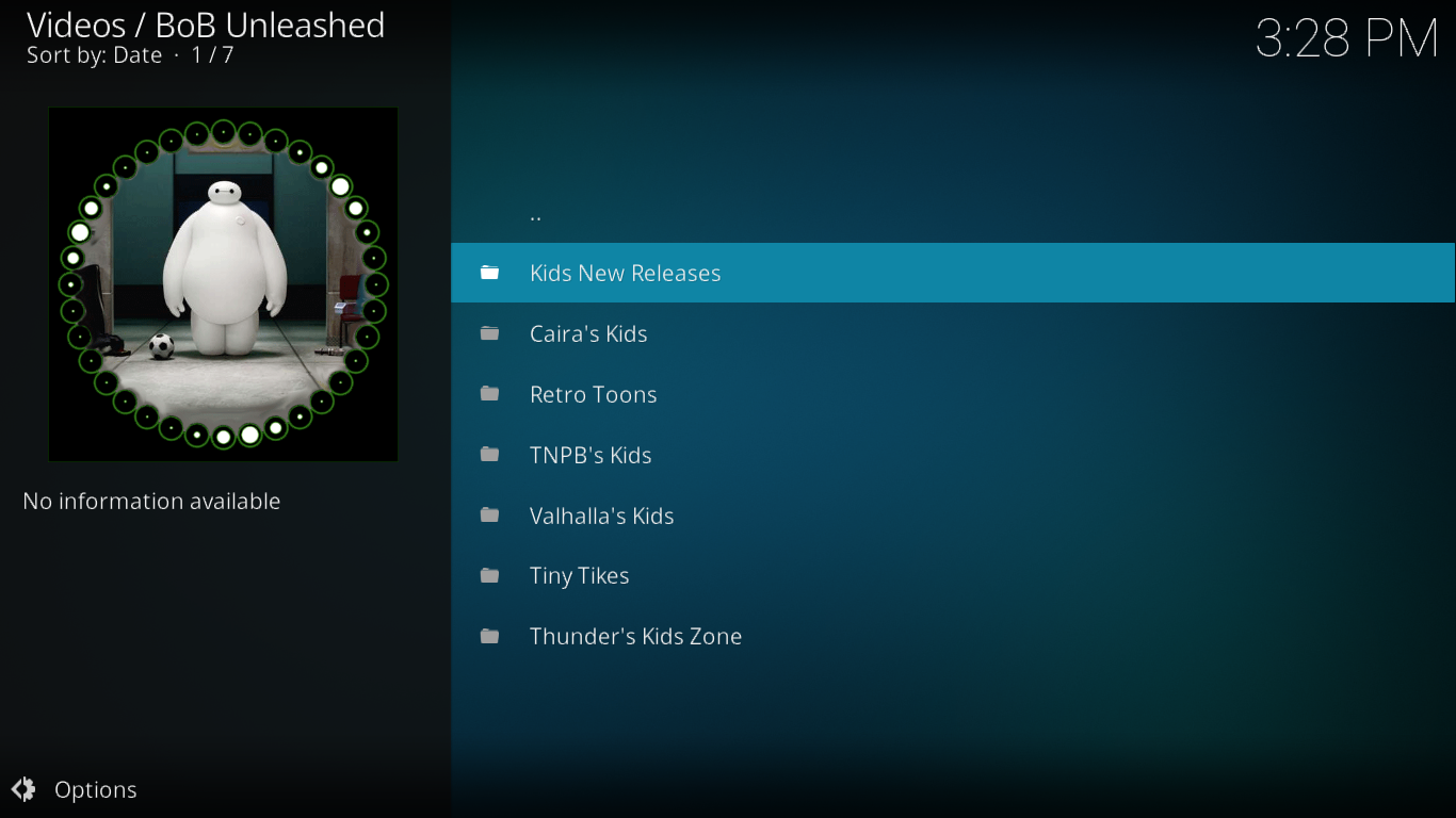 Module complémentaire BoB Unleashed : libérez la puissance de Kodi
