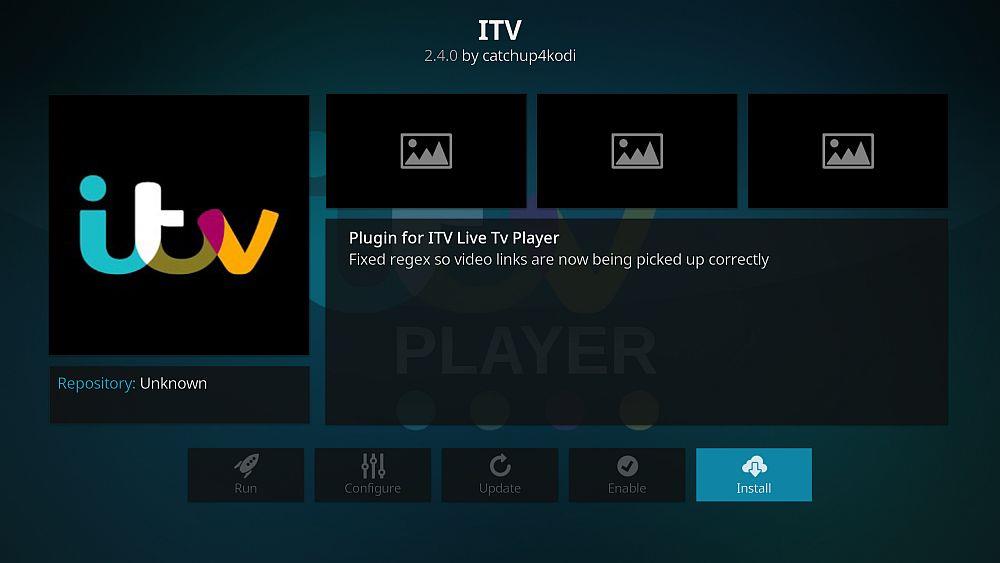ITV Player Kodiアドオン - iTV Playerのインストール方法とガイドツアー