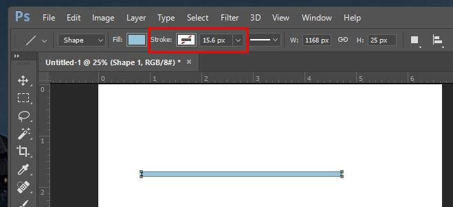 Photoshopでシェイプやパスにダッシュや点線のストロークを追加する方法