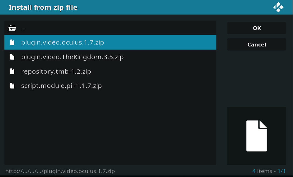 Dépôt Oculus sur Kodi : Installation et évaluation Dépôt Oculus sur Kodi : Installation et évaluation