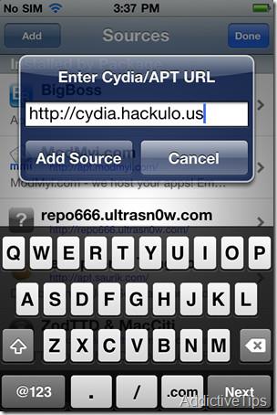 IPA-bestanden installeren met AppSync 4.1 voor iOS 4.1 Jailbreak-firmware