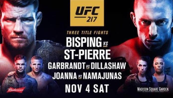 Mira la transmisión en vivo del partido Bisping vs St-Pierre en Kodi