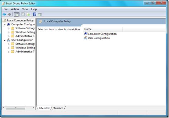 Toegang tot het Configuratiescherm van Windows 7 in-/uitschakelen Toegang tot het Configuratiescherm van Windows 7 in-/uitschakelen