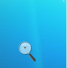 Lupa de tela do Windows 7