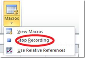 Macros dans Office Excel 2010 Macros dans Office Excel 2010