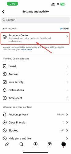 Cómo desactivar Instagram en tu aplicación móvil