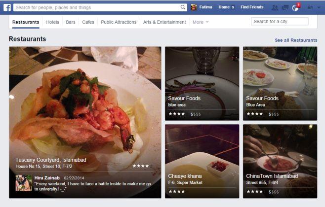 Facebook Places helpt je om in elke stad iets te doen te vinden Facebook Places helpt je om in elke stad iets te doen te vinden
