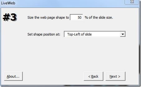 Live webpagina's invoegen in PowerPoint-presentatiedia Live webpagina's invoegen in PowerPoint-presentatiedia