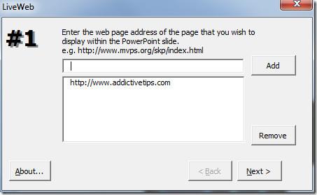 Live webpagina's invoegen in PowerPoint-presentatiedia Live webpagina's invoegen in PowerPoint-presentatiedia