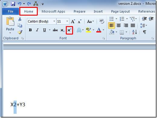 So stellen Sie Text in Word 2010 hoch und tief