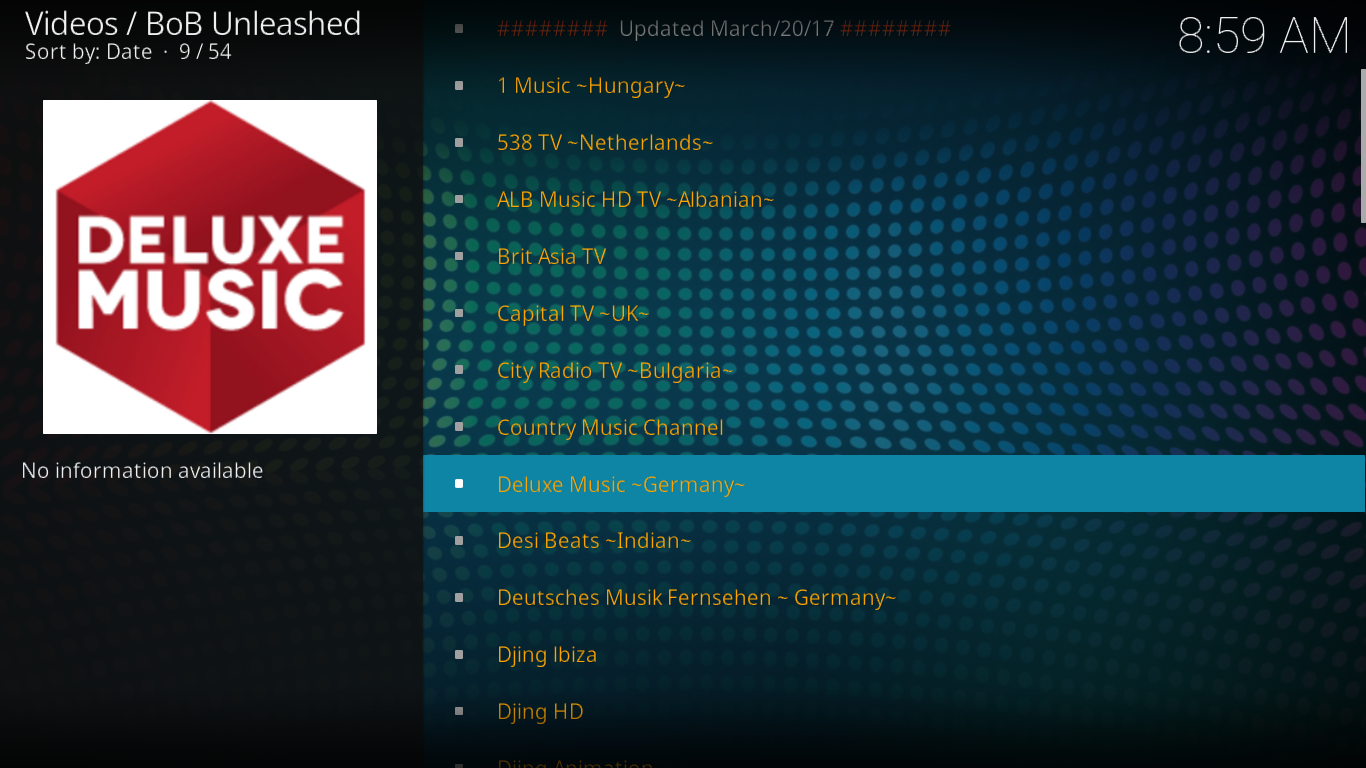 Module complémentaire BoB Unleashed : libérez la puissance de Kodi