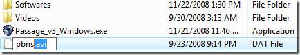 Öffnen Sie die Dateierweiterung .DAT schnell in Windows