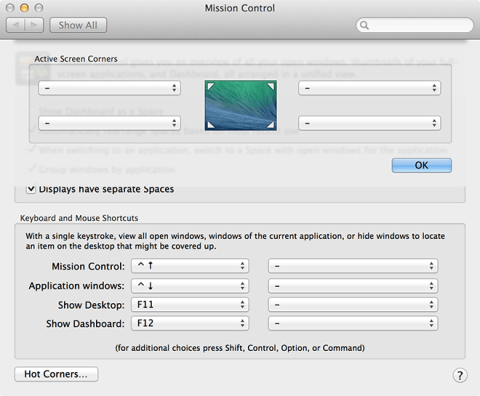 Einrichten Ihres Mac für Produktivität ohne Apps von Drittanbietern