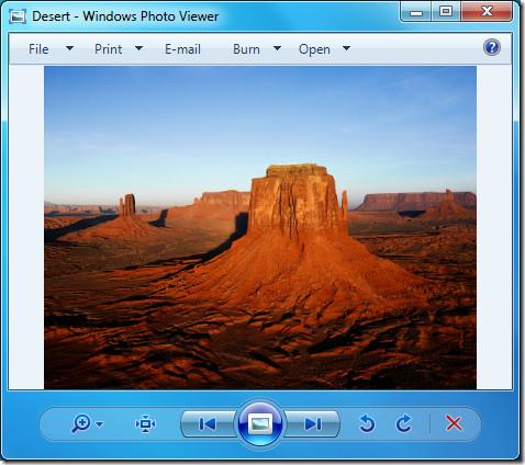 Visionneuse de photos Windows 7 pour Windows 7