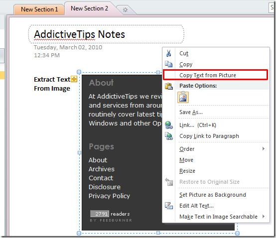 Office OneNote 2010：從圖像中擷取文字 [OCR]