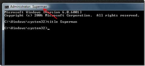 Jak zmienić nazwę paska tytułu w wierszu poleceń