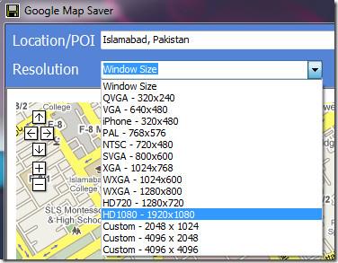 Google Map Saver – 下載地圖並儲存為圖像 Google Map Saver – 下載地圖並儲存為圖像