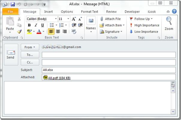 Cómo añadir la herramienta de correo electrónico de Outlook a Excel 2010