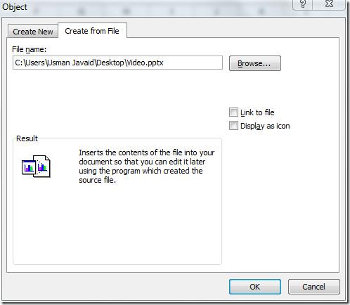 Incorporar vídeo no Excel 2010