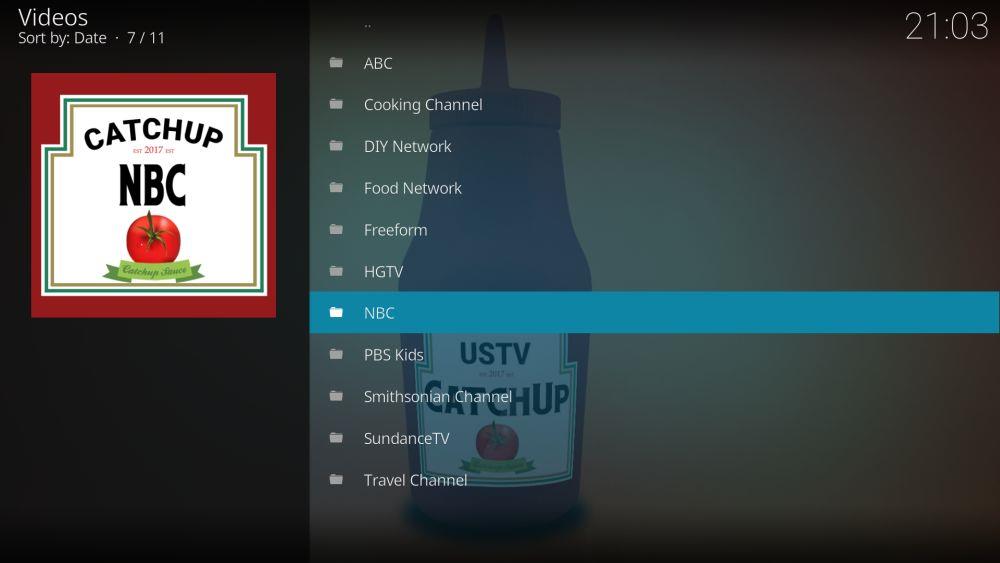 Complemento USTVcatchup para Kodi: Cómo instalar USTVcatchup en Kodi Complemento USTVcatchup para Kodi: Cómo instalar USTVcatchup en Kodi