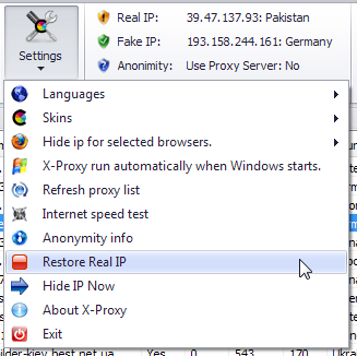 X-Proxy：一鍵偽造IP位址並存取被封鎖的網頁內容