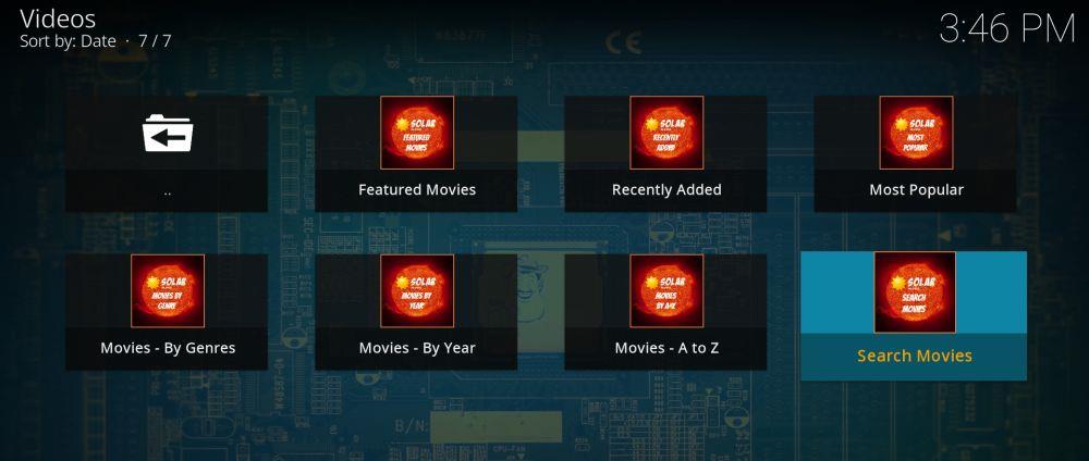 Complemento SolarMovie para Kodi: Guía de instalación, mejores transmisiones de películas en Kodi
