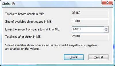 Come ridimensionare, estendere e ridurre una partizione in Windows 7/Vista Come ridimensionare, estendere e ridurre una partizione in Windows 7/Vista