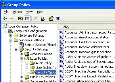 Verhindern Sie das Abmelden und Herunterfahren eines Windows XP-Computers Verhindern Sie das Abmelden und Herunterfahren eines Windows XP-Computers