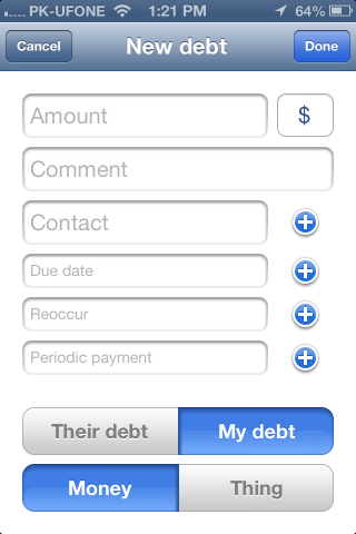 Suivez vos dettes et vos emprunts sur PC, Mac, Android et iOS avec I Owe You