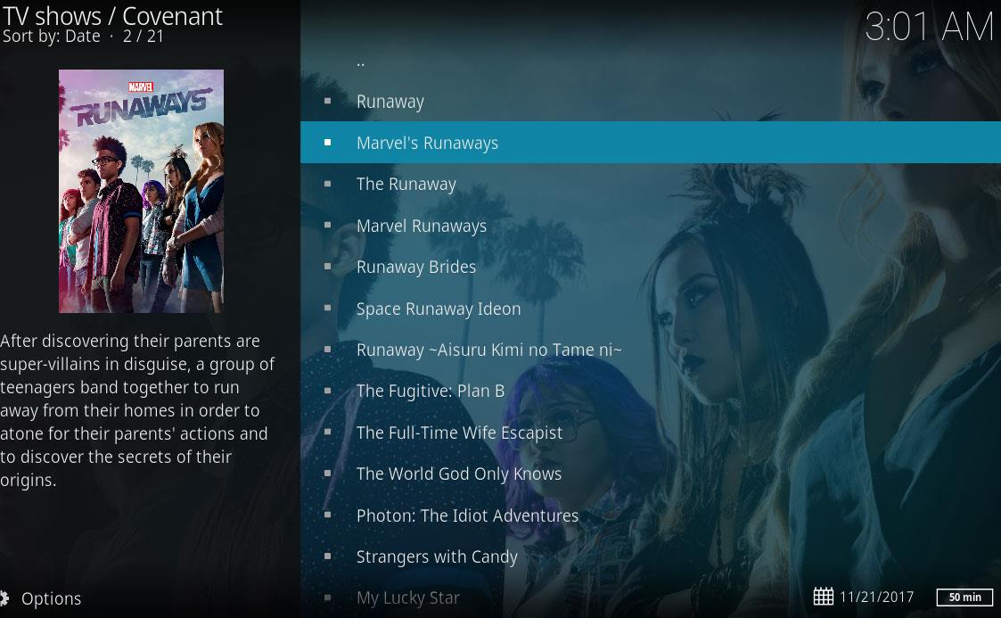 So sehen Sie Marvel's Runaways online und mit Kodi