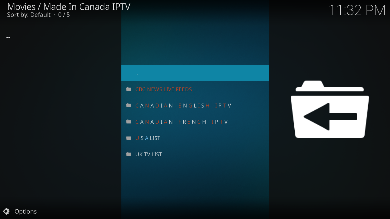 Made In Canada IPTVアドオンのインストールと使用方法