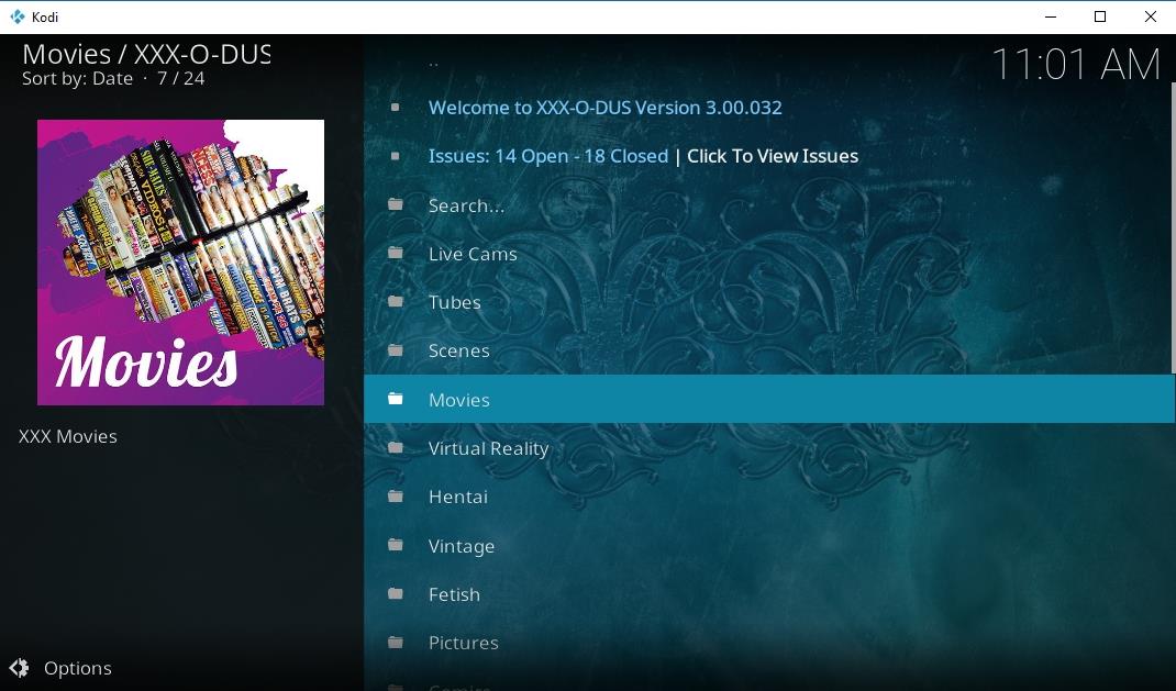 Cómo instalar XXX-O-DUS y YouPorn en Kodi