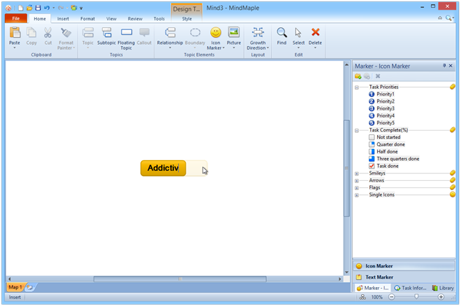 MindMaple, Bilgisayarlar Arası Erişime Sahip Bir Windows ve iOS Zihin Haritalama Aracıdır