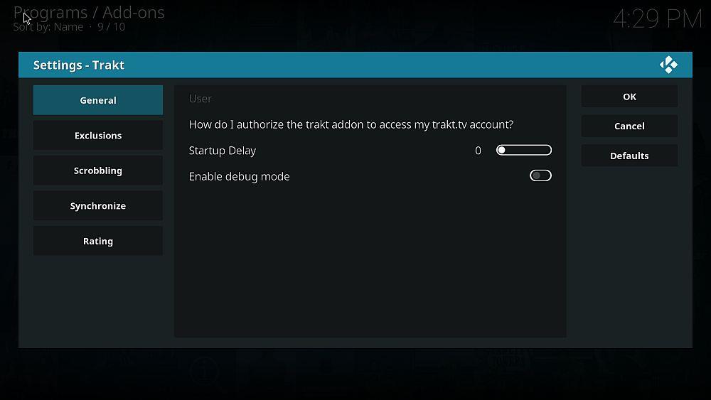 Complemento Trakt.tv para Kodi: Cómo usar Trakt en Kodi