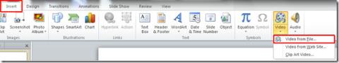 在 Excel 2010 中嵌入視頻