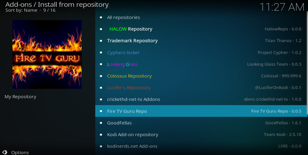 Fire TV Guru สร้างบน Kodi: วิธีการติดตั้งและคำแนะนำในการใช้งาน
