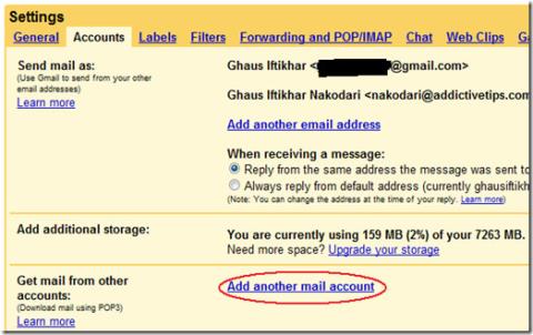 Accedi a tutti i tuoi account di posta elettronica da Gmail
