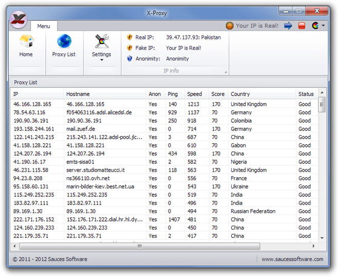 X-Proxy：一鍵偽造IP位址並存取被封鎖的網頁內容