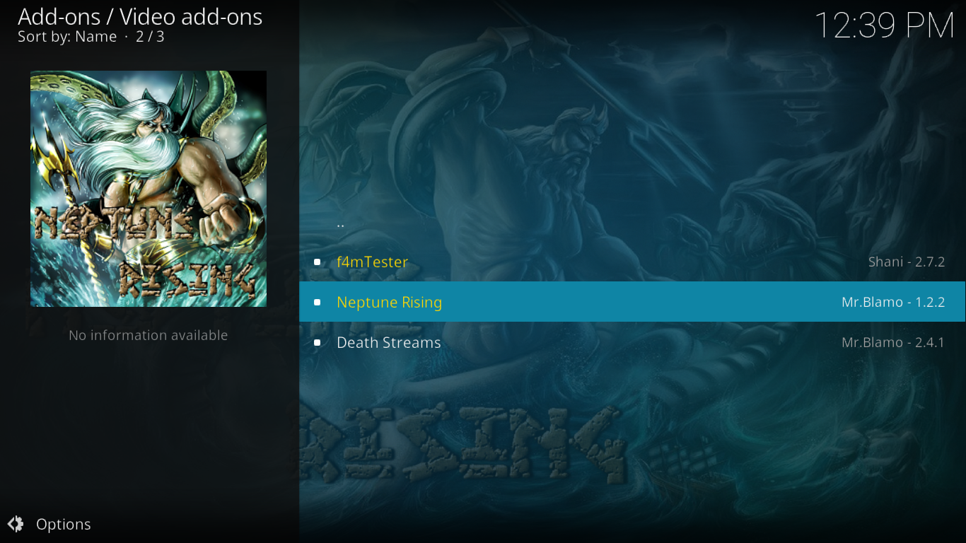 KodiのNeptune Risingアドオン – 新たな契約フォーク