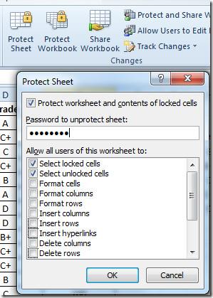 Excel 2010：密碼保護電子表格