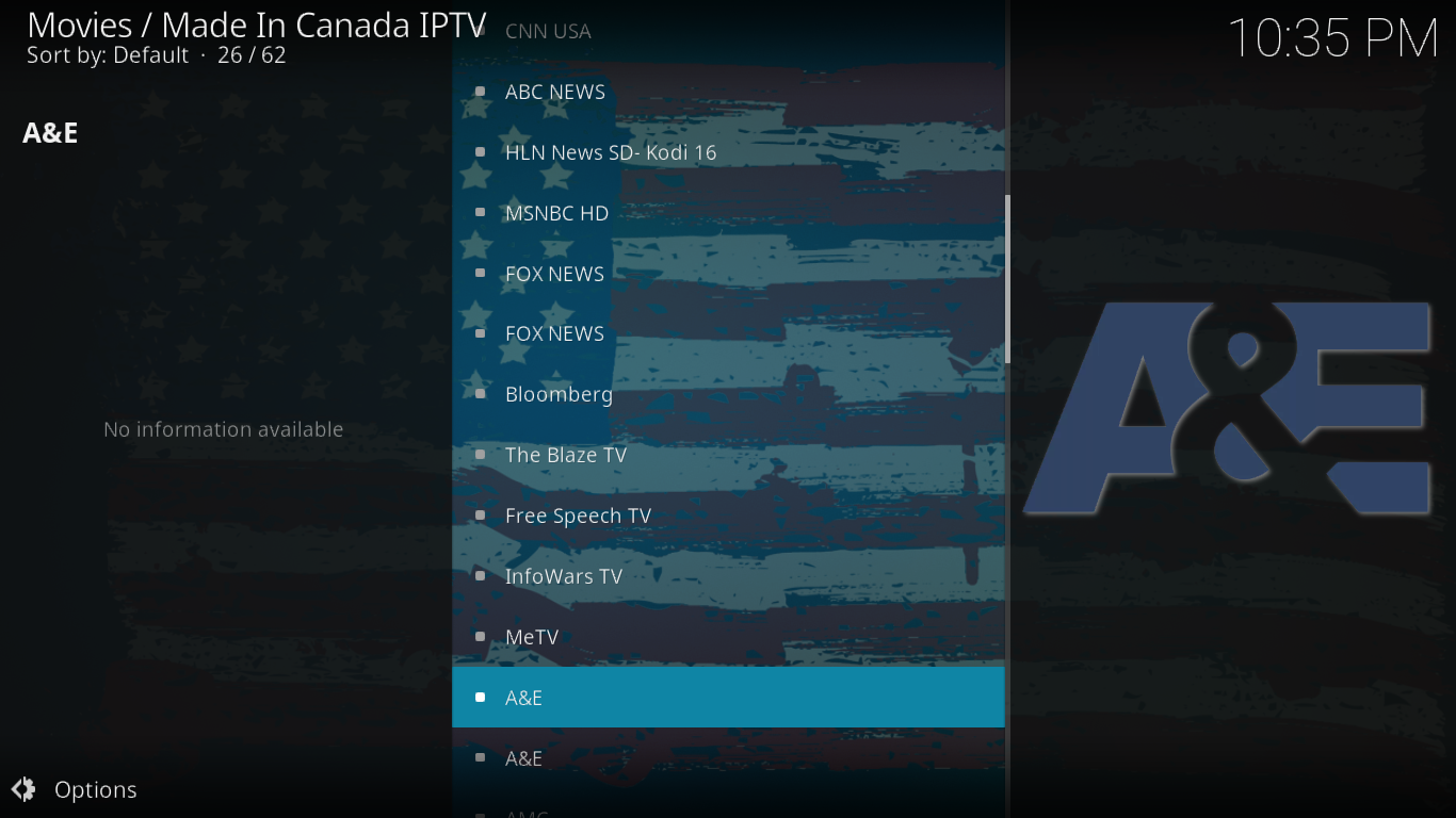 Made In Canada IPTVアドオンのインストールと使用方法