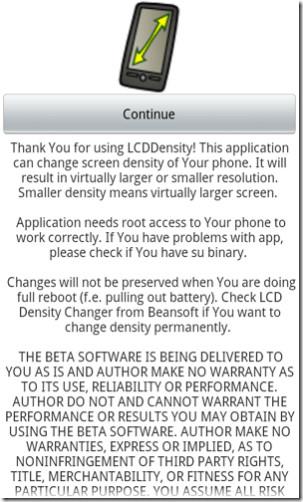 LCD密度でAndroidの画面解像度を変更する